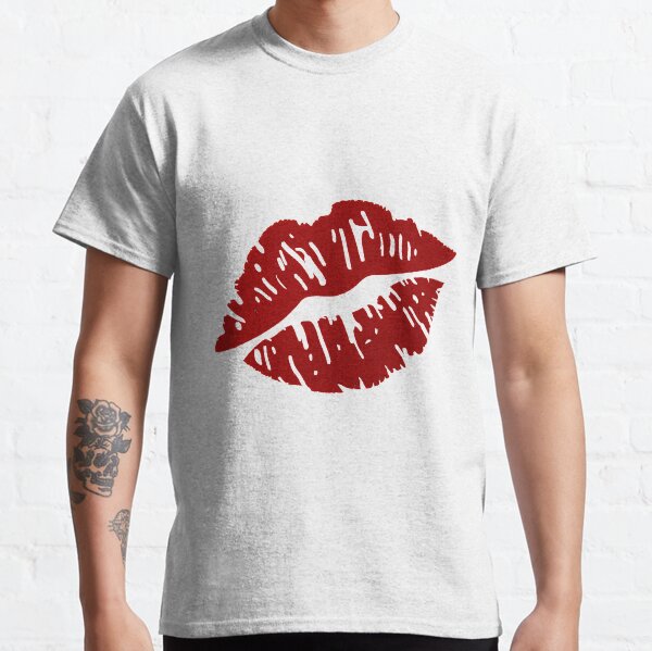 Ideogram Lips ('Kiss Mark' emoji) Classic T-Shirt