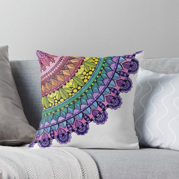 Item preview, Rainbow Zen Mandala Art designed and sold by Oirabot.