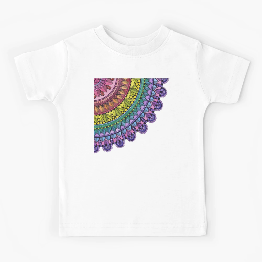 Rainbow Zen Mandala Art