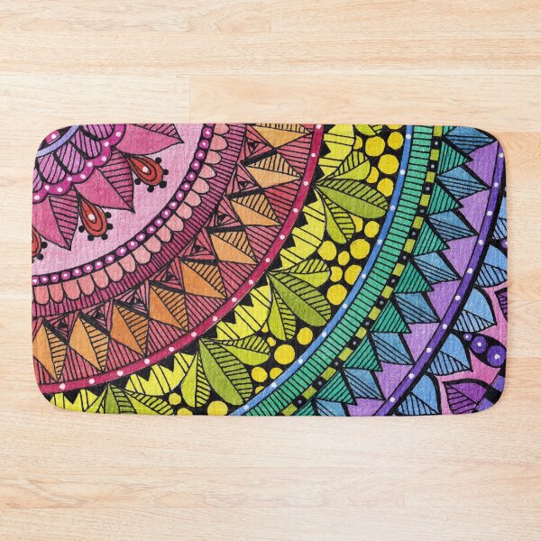 Item preview, Rainbow Zen Mandala Art designed and sold by Oirabot.
