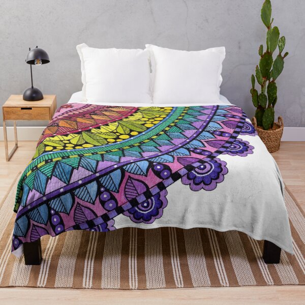 Item preview, Rainbow Zen Mandala Art designed and sold by Oirabot.
