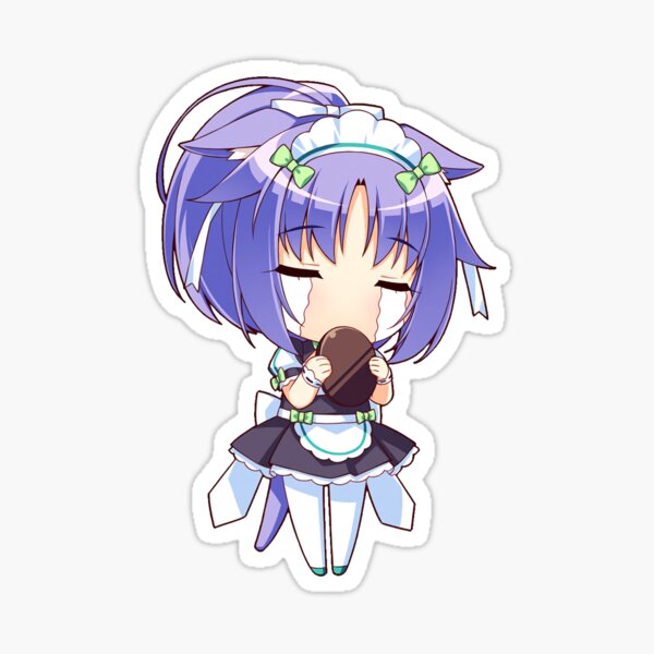 Cinnamon Nekopara Cry Sticker