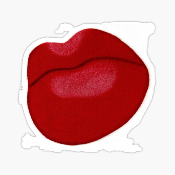 Cartoon Lips (Jessica Rabbit) Sticker