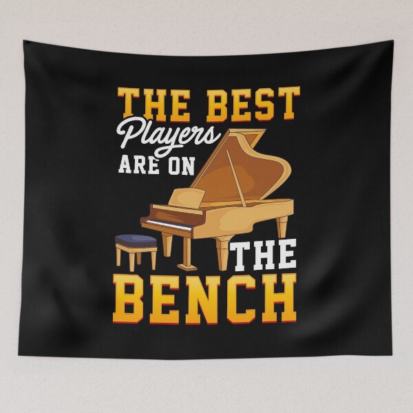Item preview, The Best Players Are On The Bench Cute Piano Pun designed and sold by perfectpresents.