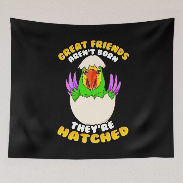 Item preview, Great Friends Aren't Born, They're Hatched Birds designed and sold by perfectpresents.