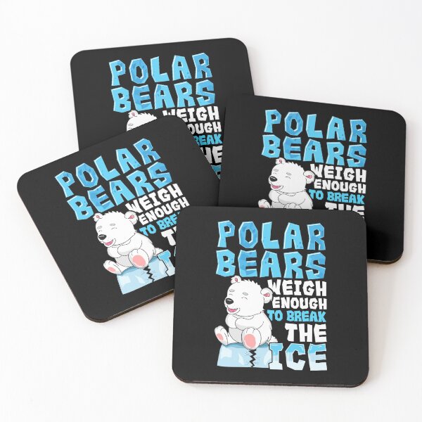 Item preview, Polar Bears Weigh Enough To Break The Ice Pun designed and sold by perfectpresents.