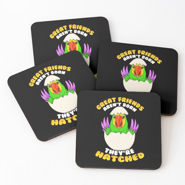 Item preview, Great Friends Aren't Born, They're Hatched Birds designed and sold by perfectpresents.