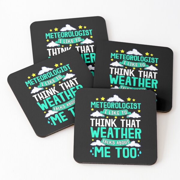 Item preview, Meteorologist I Think That Weather Talks About Me designed and sold by perfectpresents.