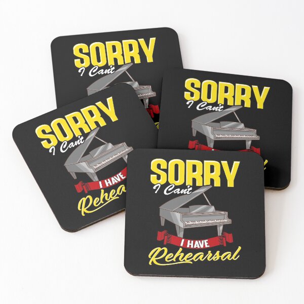 Item preview, Cute Sorry I Can't I Have Rehearsal Piano Player designed and sold by perfectpresents.