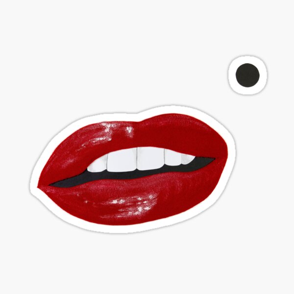 Sex Symbol Lips (Marilyn Monroe) Sticker