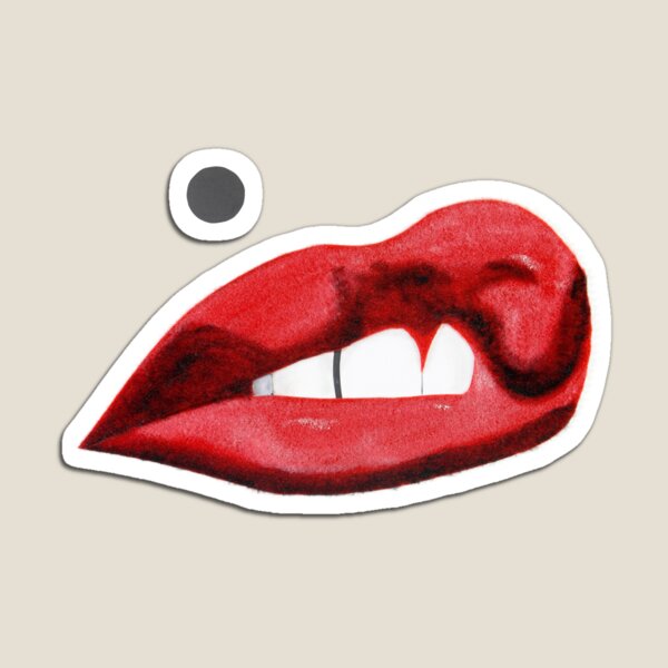 Snarled Lips (Madonna) Magnet