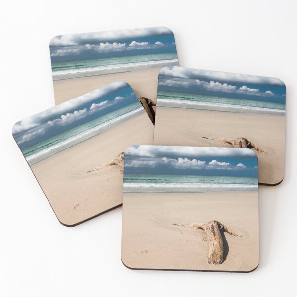 Item preview, Madera de deriva de playa y cielo azul oscuro designed and sold by Juhku.