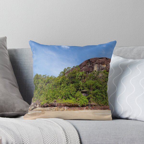 Item preview, Exotic sand beach and cliffs with forest designed and sold by Juhku.
