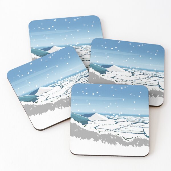 Item preview, Sutton Bank in snow designed and sold by Richard O'Neill Art.