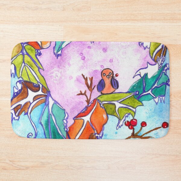 Item preview, Winter Heart and a winter bird designed and sold by Niina  Niskanen.