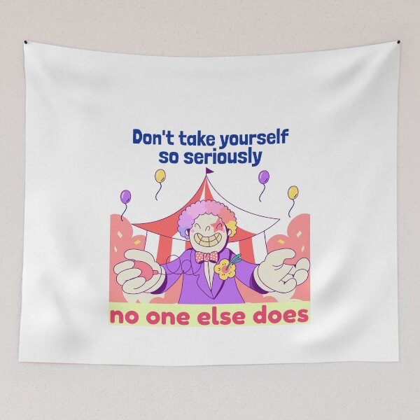 Item preview, Seriously Funny Clown designed and sold by ShineEyePirate.