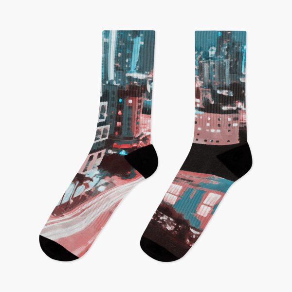 Item preview, Miami Cityscape designed and sold by AM FineArtPrints.