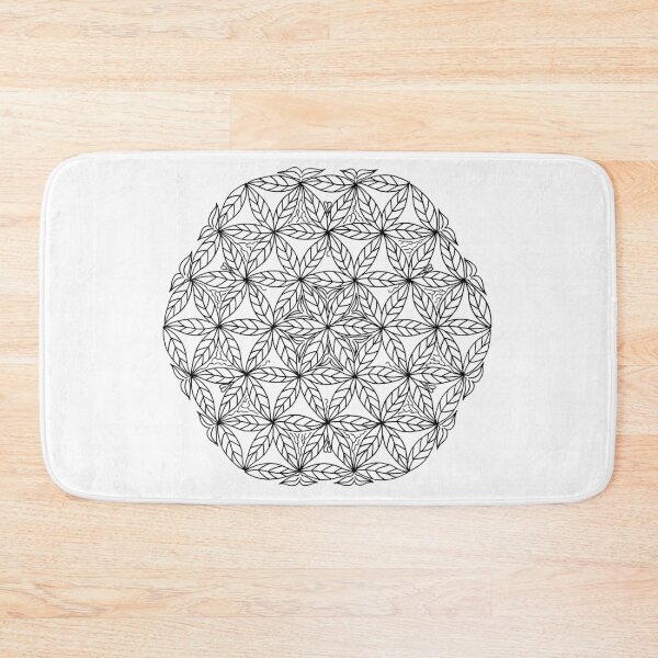 Item preview, Leaves of Life Mandala designed and sold by onemandalaaday.