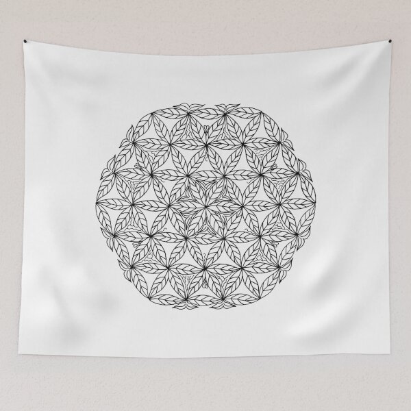 Item preview, Leaves of Life Mandala designed and sold by onemandalaaday.