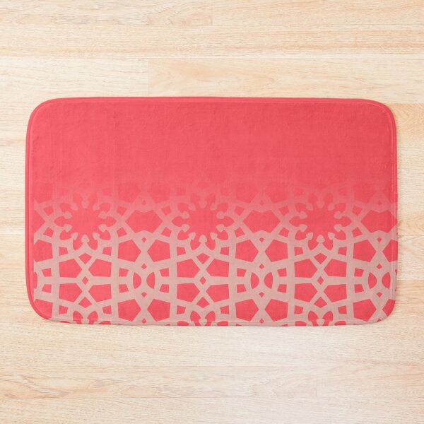 Item preview, Arabic geometric pattern fade out design in Pinks inspired by the grand mosque at KAUST designed and sold by CreatEVEdesign.
