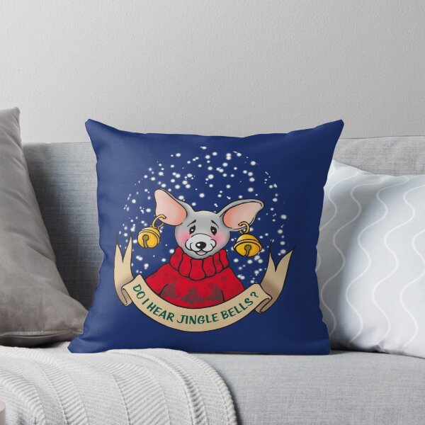 Item preview, Do I hear Jingle Bells? - Christmas Mouse designed and sold by Colette van der Wal.