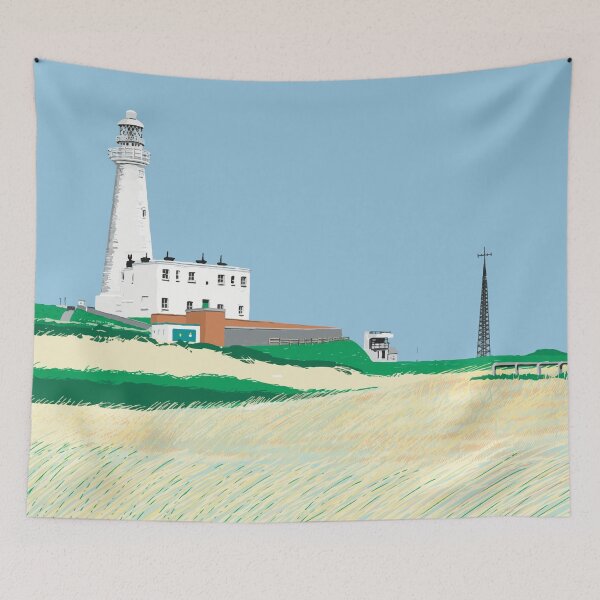 Item preview, Flamborough Lighthouse, East Yorkshire designed and sold by Richard O'Neill Art.