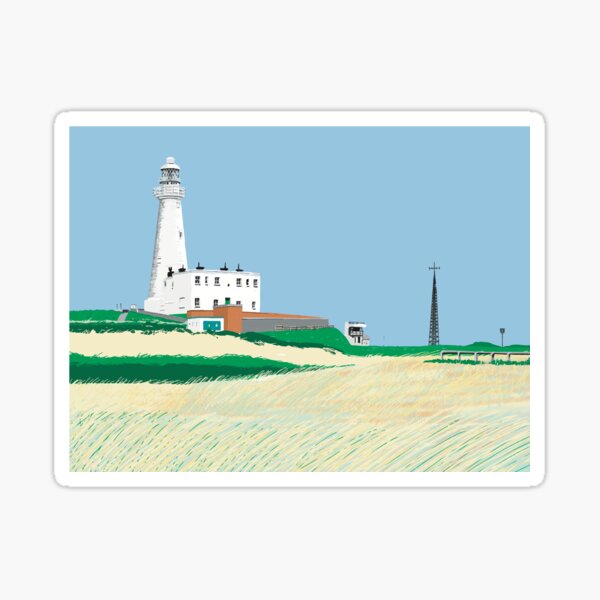 Flamborough Lighthouse, East Yorkshire Sticker