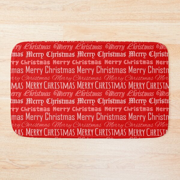 Item preview, 'Merry Christmas' in Traditional Red designed and sold by The Wellington Boot.
