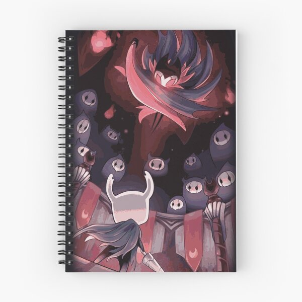 Item preview, Hollow Knight - The Knight Facing Master Grimm designed and sold by L. Layne.