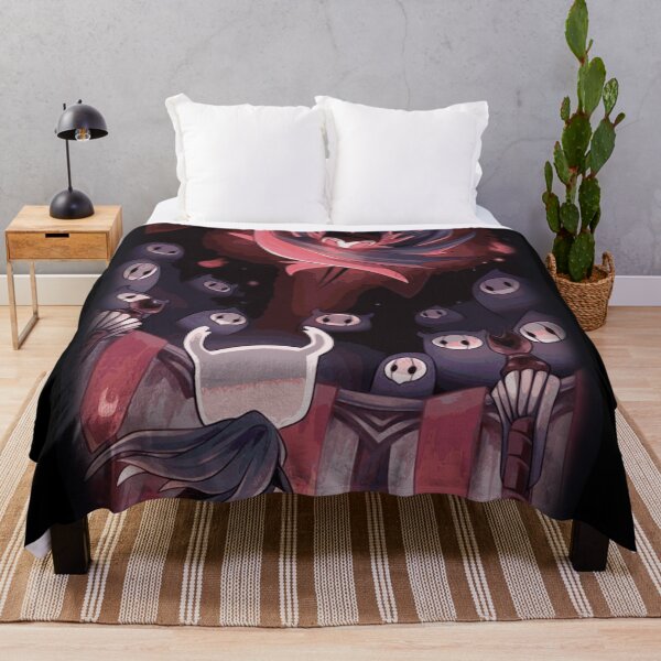 Item preview, Hollow Knight - The Knight Facing Master Grimm designed and sold by L. Layne.