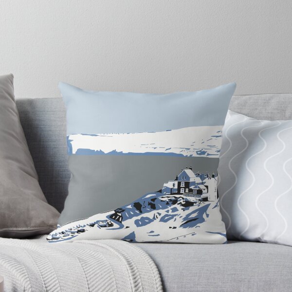 Item preview, Robin Hood's Bay in snow designed and sold by Richard O'Neill Art.