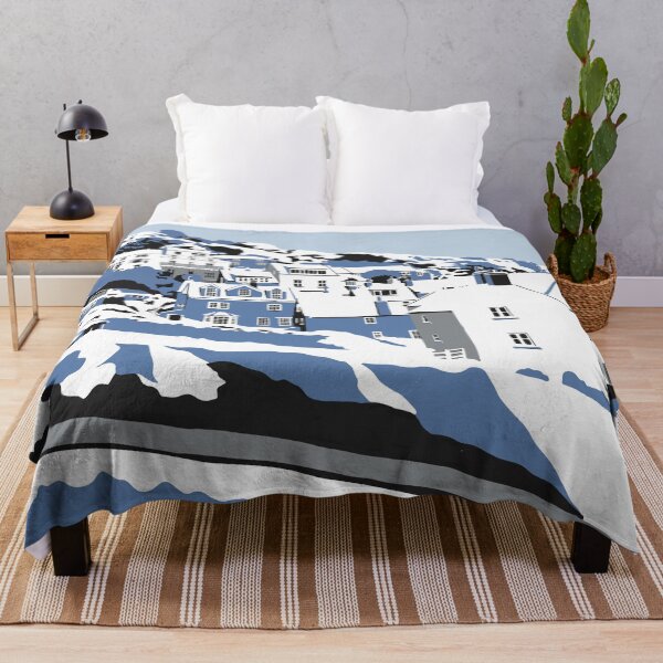 Item preview, Runswick Bay in snow designed and sold by Richard O'Neill Art.
