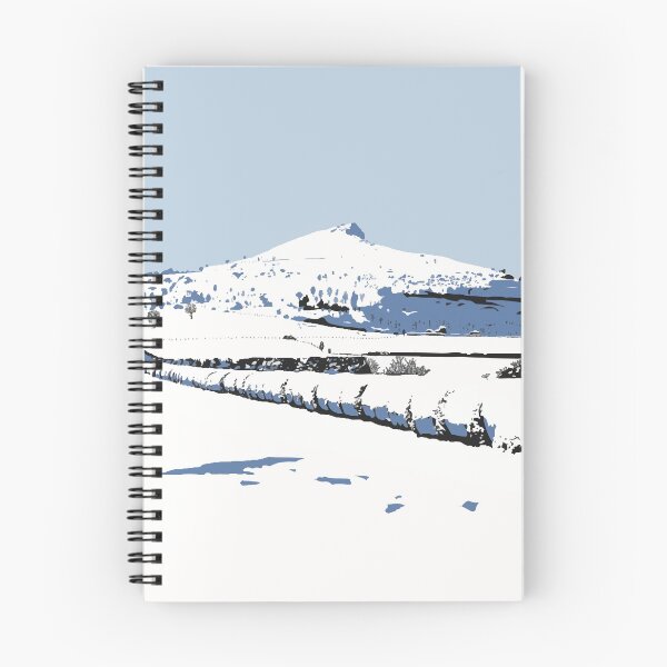 Item preview, Roseberry Topping in snow designed and sold by Richard O'Neill Art.
