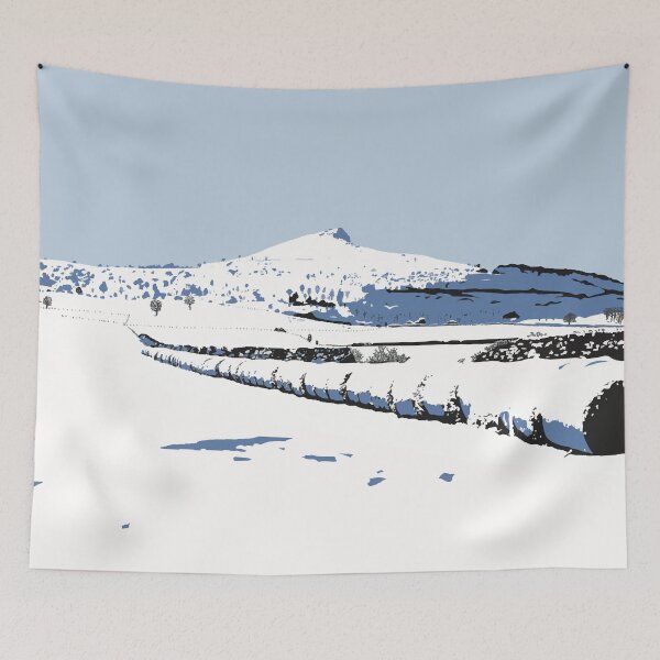 Item preview, Roseberry Topping in snow designed and sold by Richard O'Neill Art.