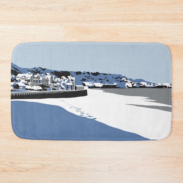 Item preview, Sandsend in snow designed and sold by Richard O'Neill Art.