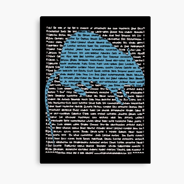"The Year Of The Rat / Mouse" Canvas Print