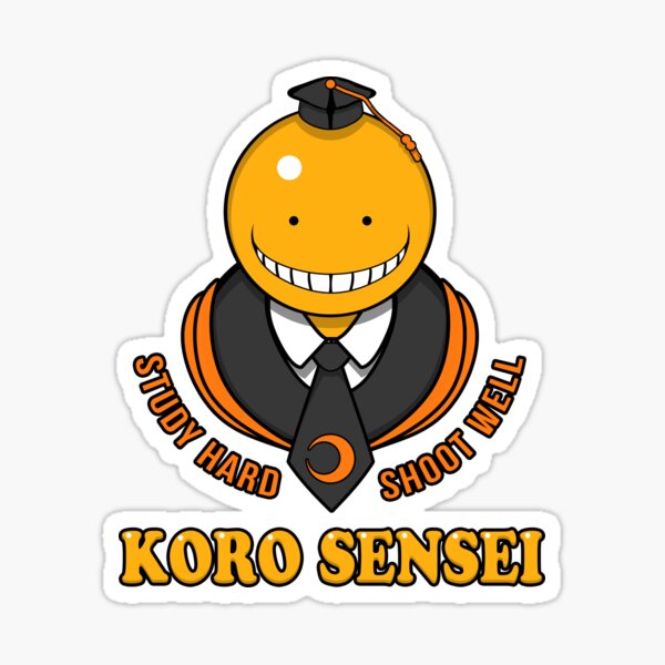 assassination classroom stickers redbubble