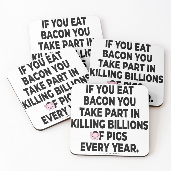 Item preview, Vegan Activist Graphics #takingblindfoldsoff 7 v2 designed and sold by blindfoldsoff.