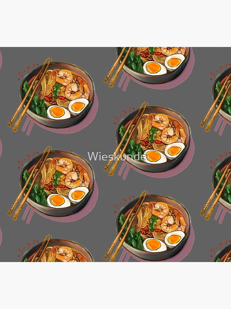 Japanses Ramen Noodles Bowl by Wieskunde
