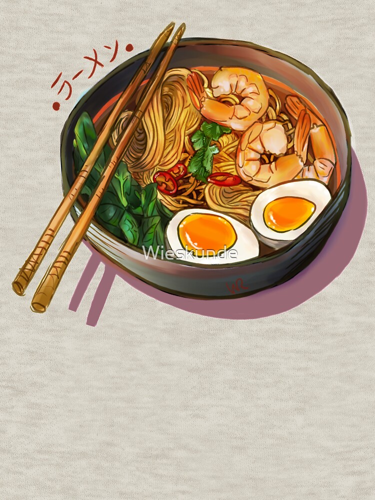 Japanses Ramen Noodles Bowl by Wieskunde