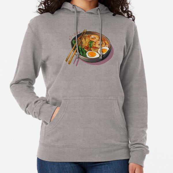 Japanses Tazón De Fideos Ramen Sudadera ligera con capucha