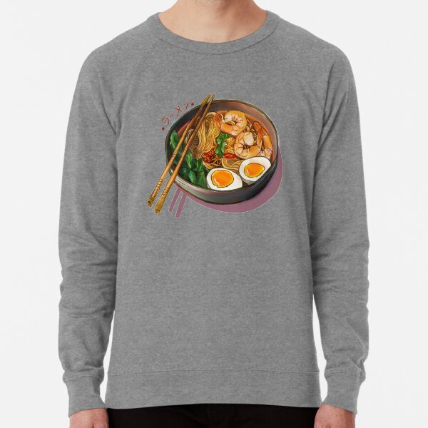 Japanses Ramen Noodles Bowl Lightweight Sweatshirt