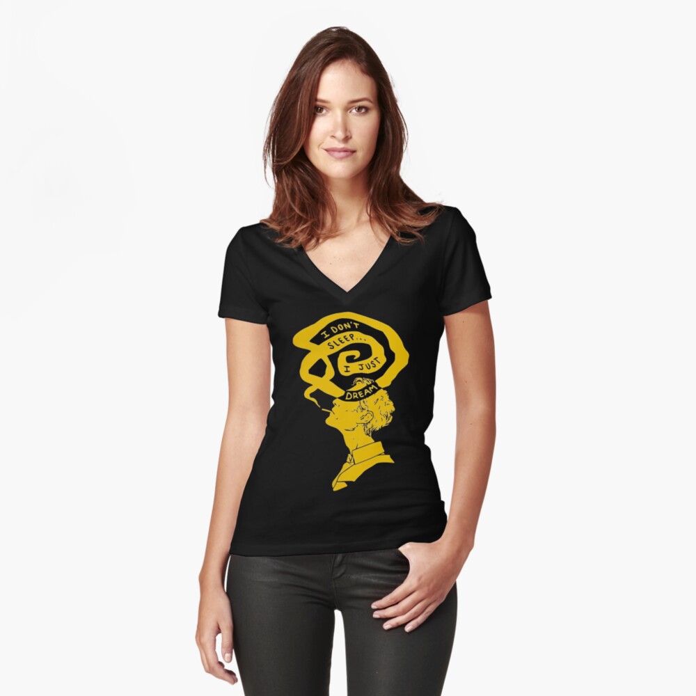 Item preview, Fitted V-Neck T-Shirt designed and sold by LorenzoGnech.