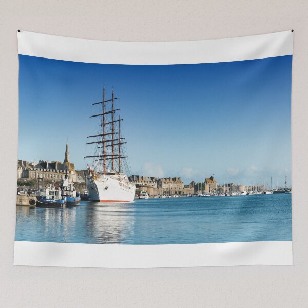 Item preview, Sea Cloud II at Saint Malo designed and sold by DiFigianoPhoto.