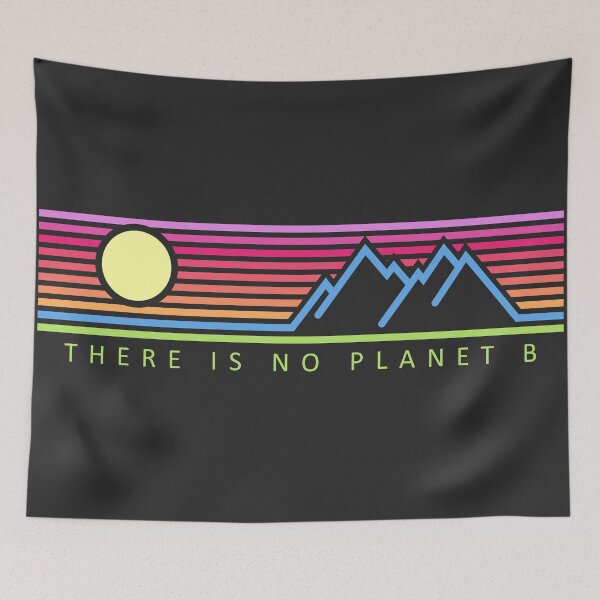 Item preview, There is No Planet B - Synthwave designed and sold by MartineMeeka.
