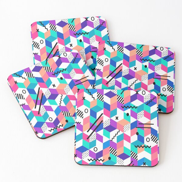 Item preview, Colorful geometric abstract pattern designed and sold by Chams0609.