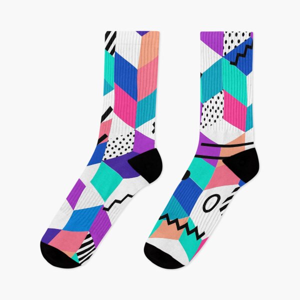 Item preview, Colorful geometric abstract pattern designed and sold by Chams0609.