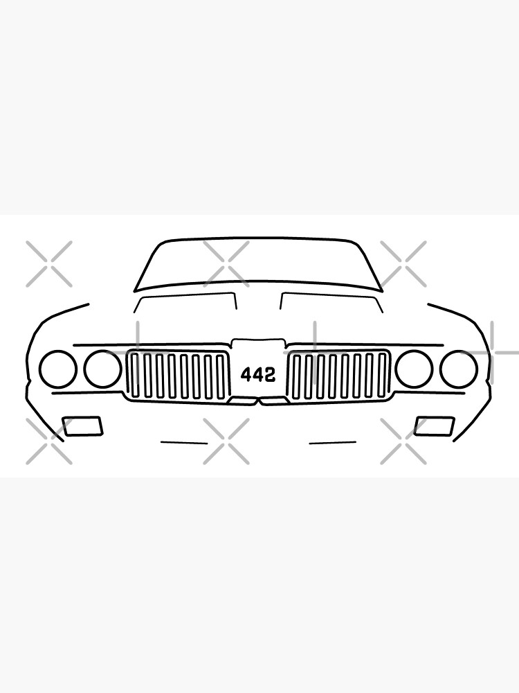 Muscle Car Outline High-Res Vector Graphic - Getty Images