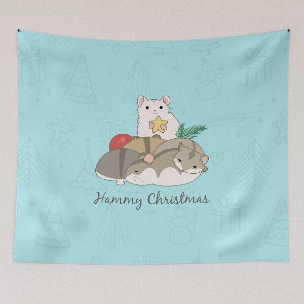 Item preview, Hammy Christmas designed and sold by RatArt Designs.