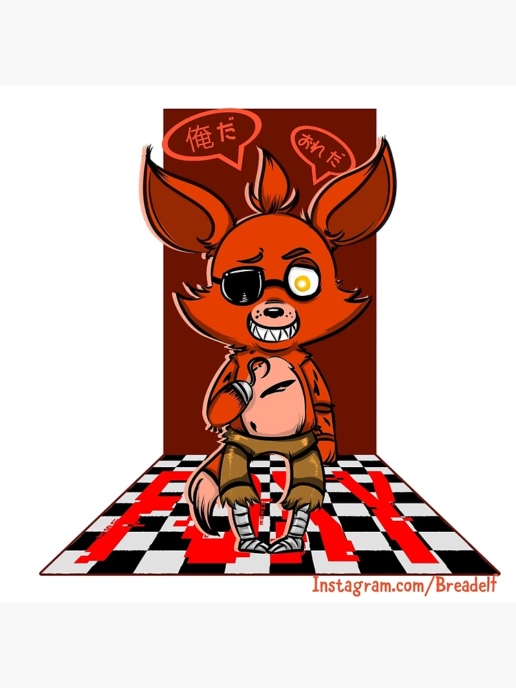 Withered foxy five nights at freddys 2 Poster for Sale by teraMerchShop